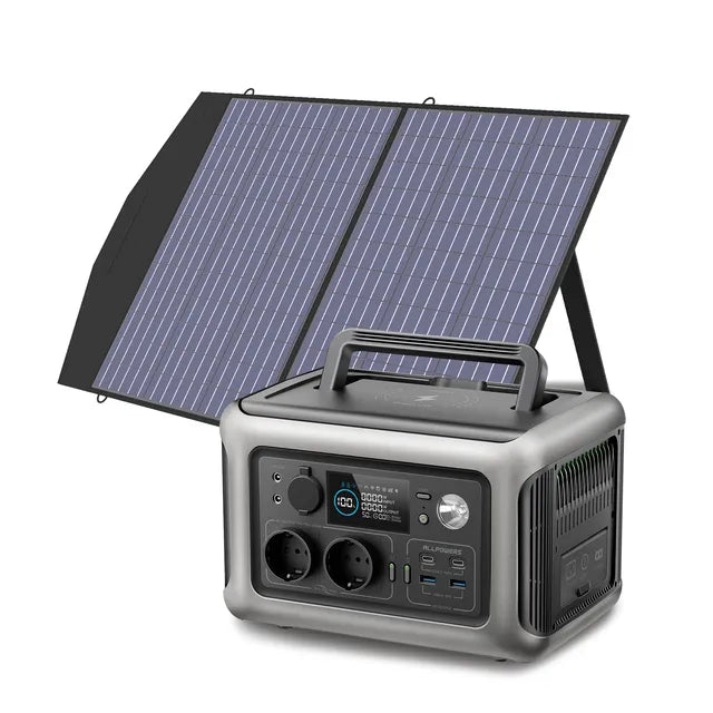 ALLPOWERS R600 Portable Powerstation with Solarpanel (Optional)，299Wh 600W LiFePO4 Battery